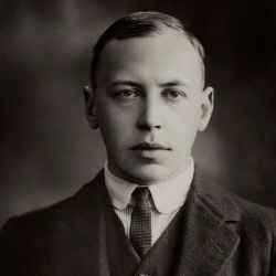 Portrait of Alfred Noyes